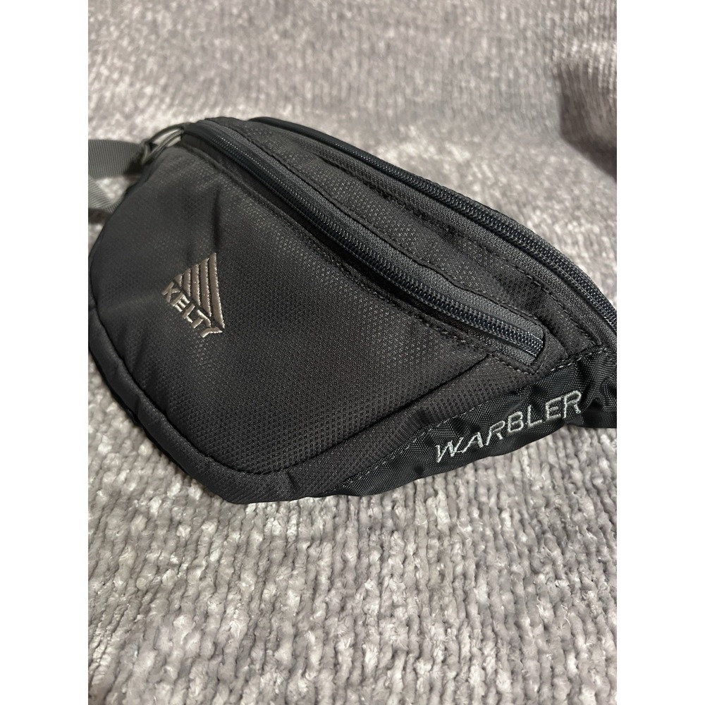 Kelty Warbler Waist Fanny Pack Belt Bag With Adjustable Strap Grey (009)